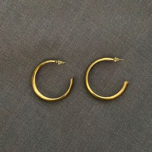 Gold Hoop Earrings